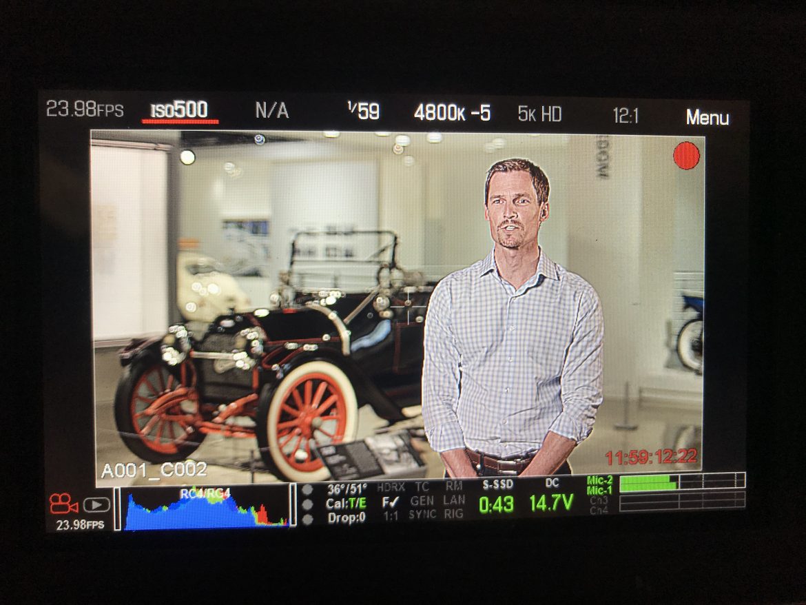 interview at a museum